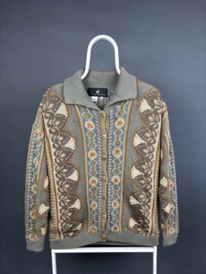 Vintage Peruvian Connection Knit Cardigan Sweater Size Small S - Image 1 of 4