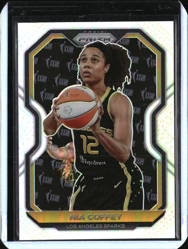 2021 Panini Prizm WNBA 25th Anniversary #59 Nia Coffey Los Angeles Sparks 22/25 - Image 1 of 2