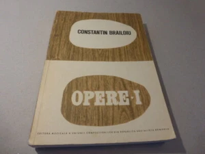 Br&#259;iloiu, Constantin.  Opere. Band I (von 6). - Bild 1 von 1