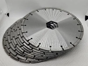 11 Pieces 10" X .250 Concrete Grinding Blades, Fits Airtec SM-320 Grinder - Picture 1 of 8