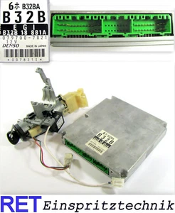 Steuergerät Motorsteuergerät DENSO 079700-7821 Mazda 323 mit Schlüssel / WFS - Picture 1 of 3