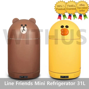 Line Friends Mini Refrigerator Cosmetic Storage Sterilization 31L 220V_ - Picture 1 of 14