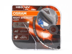 Tried-on! OSRAM HB3 9005 Night Breaker Laser halogen bulbs +150% 9005NL-HCB PAIR - Bild 1 von 7
