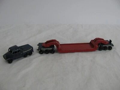 Lesney Matchbox Pickfords Scammell 6x6 Tractor & 200 Ton Transport Trailer Read! - Image 1 of 4