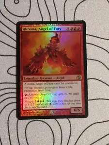 Akroma, Angel of Fury Planar Chaos Foil - Picture 1 of 2
