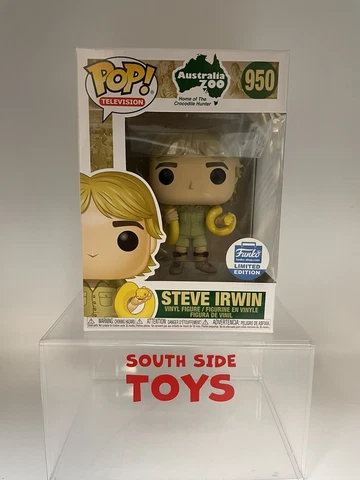 Funko POP! Television Australia Zoo Steve Irwin with Snake #950 Vinyl Figure Cover