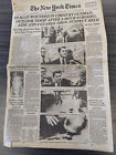 New York Times Reagan Wounded in Chest by Gunman - Mar 21, 1981