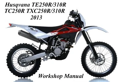 HUSQVARNA TE250R/310R TC250R TXC 250R/310R 2013 MANUAL DE TALLER - Archivos PDF Foto 1 de 2