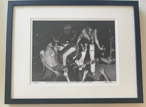 Guns N Roses Rocket Queen Slash Axl Rose fine art photo signed 16/100 Troubadour - Picture 1 of 12
