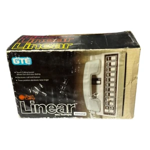 Teléfono de Pared Lineal GTE De Colección Llamadas Táctiles Retro Madera de Almendro - Imagen 1 de 7