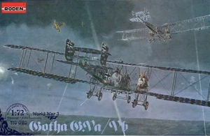 Roden 020 - 1/72 Gotha G.V ab - Gothaer Waggonfabrik, scale model kit plastic - Picture 1 of 12
