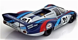 Porsche Race Car1:18Le Mans Racing Custom Built24Metal Body12Model Carousel Blue - Picture 1 of 24