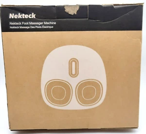 Nekteck Shiatsu Foot Massager Machine with Soothing Heat Deep Kneading Therapy - Picture 1 of 7