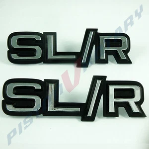 SLR Guard Badges x2 (PAIR) New, Chrome for Torana LX Holden Front Fender SL/R LH - Picture 1 of 3