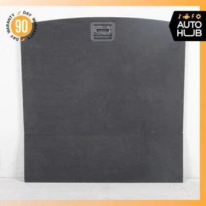 11-14 Porsche Cayenne 958 Hybrid S Rear Trunk Floor Carpet Cover Panel Black OEM - Picture 1 of 14