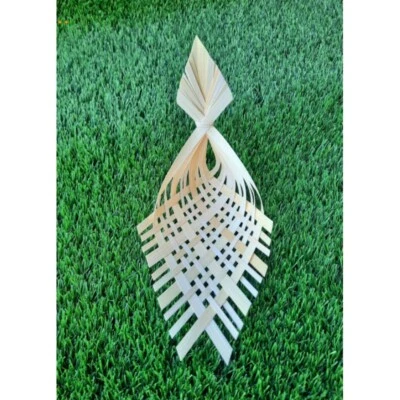 5pcs x Bamboo woven boat for serving food, snacks or arrange breaks - Image 1 of 4