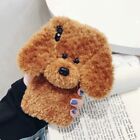 Cute Teddy Puppy Dog Girl Warm Plush Fluffy Case Cover For Iphone7 8 11 12 13 14