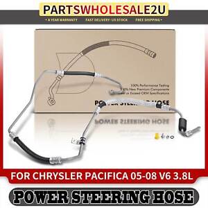 Power Steering Pressure Line Hose Assembly for Chrysler Pacifica 2005-2008 3.8L