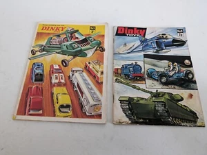 2 X DINKY TOYS NR 5 & 8 KATALOG 60er 70er Jahre KATALOGE - Bild 1 von 8
