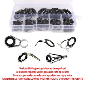 SiC Ceramic Ring Guide Silicon Carbide Fishing Rod Repair Fix Build Various Size - Picture 1 of 42