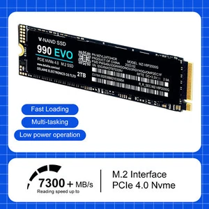 1/2/4TB 990 EVO M.2 PCIe 4.0 NVMe Internal Solid State Drive Plug-Play Practical - Picture 1 of 20