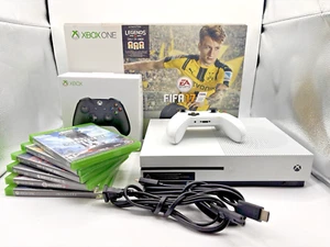 XBOX ONE S 500GB FIFA Konsole Spiele (6) Controller (2) Bundle sauber getestet funktioniert - Bild 1 von 5