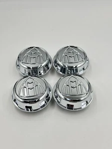 4pcs Mercedes Benz Maybach C63s E63s CLS63s AMG Chrome Center Caps Screw On 60mm - Picture 1 of 4
