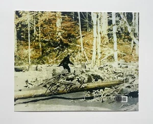 Robert Bob Gimlin Hand Signed 8x10 Photo, Beckett Authenticated, Bigfoot - Picture 1 of 2