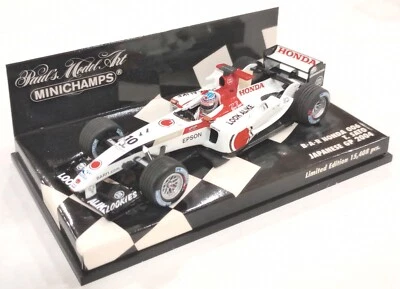Minichamps 1/43 BAR Honda 006 T. Sato Japanese GP 2004 (400040110) - Image 1 of 4
