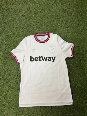 UMBRO Westham United Away Jersey 2023/24 - White - Image 1 of 4