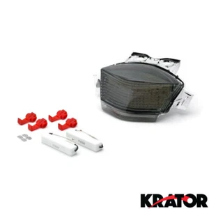 Smoke LED Tail Brake Light Turn Signals (2006 2007 2008) Kawasaki Ninja 650R ER6 - Picture 1 of 1