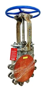 14" FNW 150 Knife Gate Valve 316SS Model 6500S14 S/N: 0323010SC New - Picture 1 of 11