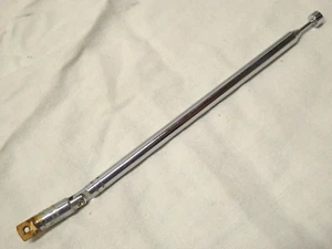 Teleskop-Antenne mit Gelenk - 6mm Ø - Länge 135 / 555 mm - 6 Segmente       [RT] - Picture 1 of 3