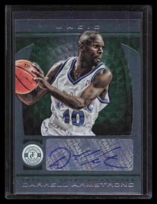 2013-14 Panini Certified #226 Darrell Armstrong Totally Green Signatures #/5 - Image 1 of 2
