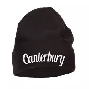 Canterbury Beanie Hat Football Birthday Christmas Gift Fleece Hiking Outdoor - Picture 1 of 2