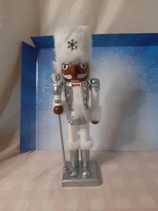Wettarn Weihnachten Afroamerikanisch Deko Nussknacker Figur Holz Sammlerstück - Bild 1 von 3