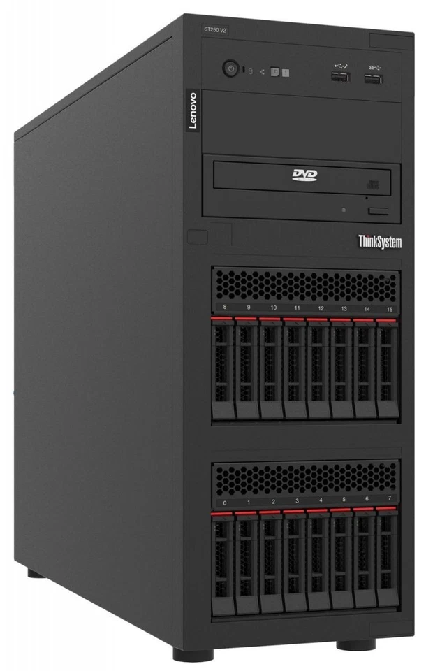 NEW ST250 V2 7D8FCTO1WW CONFIGURE TO ORDER SERVER - Image 1 of 1