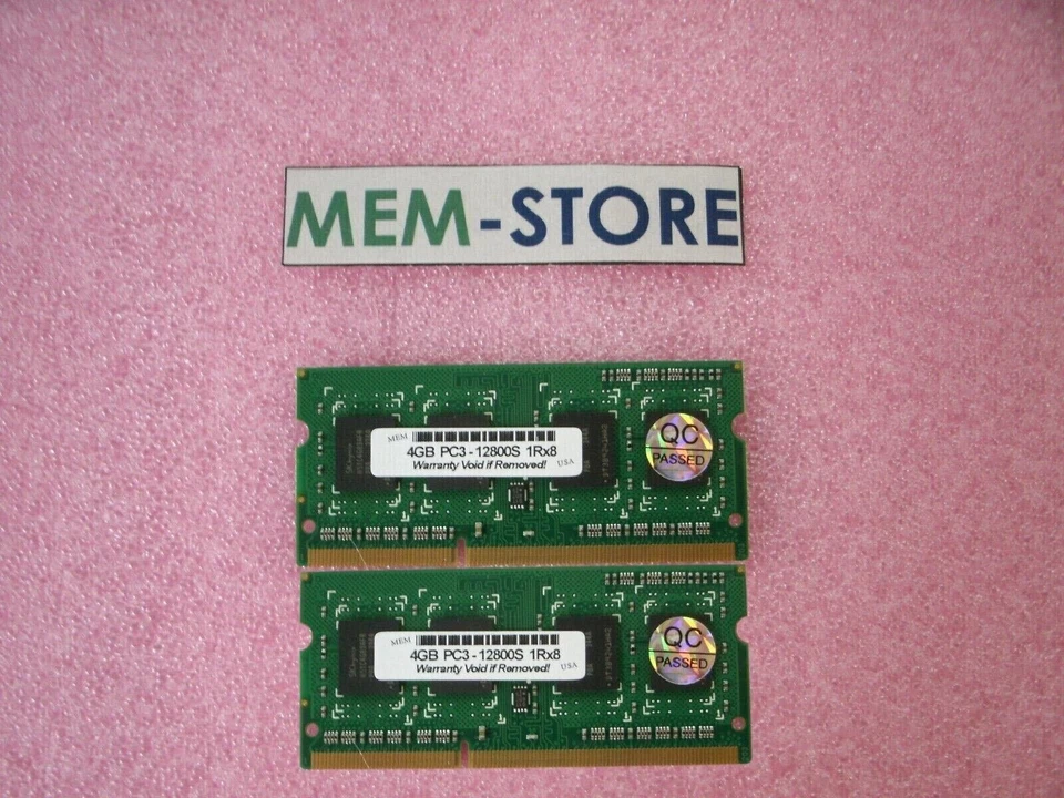 8GB 2x4GB DDR3 1600MHz SODIMM CT2KIT51264BF160BJ Compatible Replacement Memory - Image 1 of 1