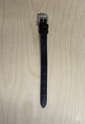 Rambo Micklem Bridle Replacement Bit Hanger Strap Single - PONY - BLACK - Image 1 of 4