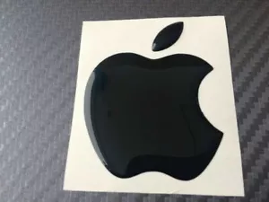Adesivo decalcomania in vinile con logo Apple - decalcomania a cupola 3D... - Foto 1 di 6