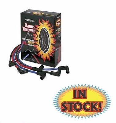 Pertronix 808490 - Lanzallamas 90 Grados Bota V-8 Bujía Juego de Cables - Rojo Foto 1 de 4