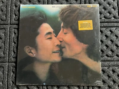 John Lennon Yoko Ono Milk And Honey Lp Record Vinyl Mint Sealed 1984 - Image 1 of 2