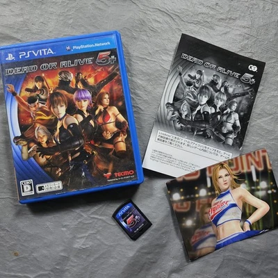 Игра Sony Ps Vita Dead or Alive 5 Plus японская версия. ПРОВЕРЕНО.  БЫСТРАЯ ДОСТАВКА  - Изображение 1 из 4