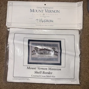Mount Vernon Estate & Gardens Cross Stitch Complete Kit Posy Collection PC-111 - Picture 1 of 5