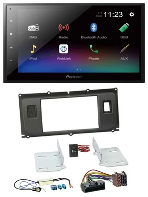 Pioneer USB Bluetooth DAB 2DIN MP3 Autoradio für Land Rover Evoque ab 2011 - Bild 1 von 4