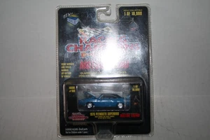 1970 PLYMOUTH SUPERBIRD CAR DIECAST-1/68-GOOD-PACKAGE-98 RACING CHAMPIONS - Picture 1 of 4