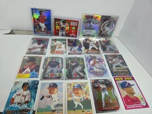 Boston Red Sox Baseball Lot - Bowman1st Anthony, Chacon To 90s Clemens, Boggs, - Picture 1 of 12
