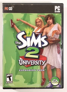 Die Sims 2 University Expansion Pack (PC Windows, 2006) CIB komplett mit Handbuch - Bild 1 von 5