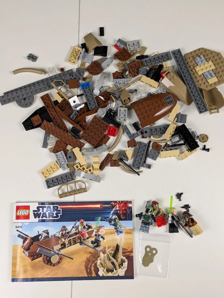 Lego Star Wars: Episode 4-6: Desert Skiff Set 9496 - w/ Instructions - Image 1 of 4
