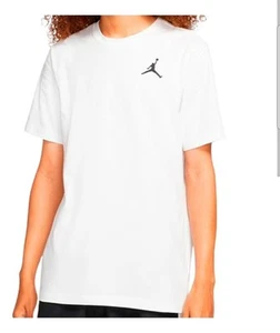 Nike Air Jordan Dri-Fit Jordan Jumpman Short Sleeve Shirt Boys Size Small - Picture 1 of 2